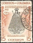Stamps Colombia -  III centº del colegio mayor de nuestra señora del rosario, en bogota