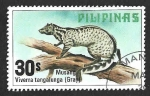 Stamps Philippines -  1403 - Civeta Malaya