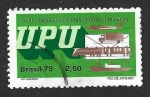 Stamps Brazil -  1627 - XVIII Congeso Internacional de la UPU