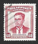 Stamps Philippines -  600 - Andrés Bonifacio