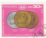 Stamps Panama -  JUEGOS OLÍMPICOS DE INVIERNO GRENOBLE'68