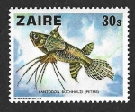 Stamps Democratic Republic of the Congo -  862 - Pez Mariposa