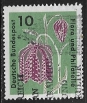 Stamps Germany -  Flores - Exposiciones Filatelicas
