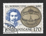 Stamps Vatican City -  674 - II Centenario de la Muerte de Gian Lorenzo Bernini