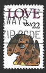 Stamps United States -  2202 - San Valentín