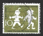 Stamps Germany -  780 - L Aniversario de la Muerte de Wilhelm Busch