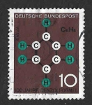 Stamps Germany -  892 - C Años de la Fórmula del Benzol