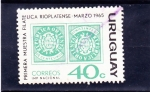 Stamps Uruguay -  primera muestra filatélica