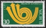 Stamps Germany -   Europa (C.E.P.T.) 1973 - Posthorn