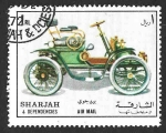 Stamps United Arab Emirates -  MiAE-SH1335 - Automóvil Vintage (SHARJAH)