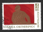 Stamps Russia -  3657 - LIII Aniversario de la Revolución Rusa de Octubre