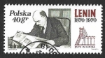 Stamps Poland -  1728 - Centenario del Nacimiento de Vladimir Lenin