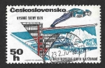 Stamps Czechoslovakia -  1664 - Campeonato Mundial de Esquí. Altos Tatra