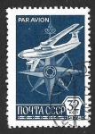 Stamps Russia -  C121 - Ilyushin II-76
