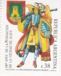 Stamps Argentina -  400 aniversario fundación de la ciudad de Jujuy