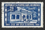 Stamps Romania -  1004 - X Aniversario de la Caída del Régimen Fascista