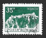 Stamps Romania -  2453 - La Ciudadela de Risnov