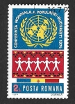 Stamps Romania -  2502 - Conferencia del Año Mundial de la Población