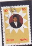 Stamps Nepal -  50º cumpleaños de Su Majestad el Rey Birendra