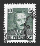 Stamps Poland -  491 - Boleslaw Bierut