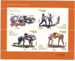 Stamps : Europe : Spain :  JUEGOS TRADICIONALES. LUCHA