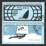 Stamps Poland -  2250 - VI Campeonato Mundial de Vela Sobre Hielo