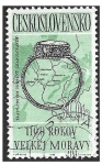 Stamps Czechoslovakia -  1180 - MC Aniversario del Gran Imperio Moravo