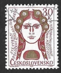 Stamps Czechoslovakia -  1526 - Centenario del Teatro Nacional de Praga