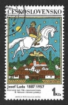 Stamps Czechoslovakia -  1682 - Josef Lada