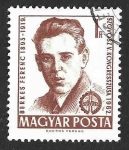 Stamps Hungary -  1435 - V Congreso de los Movimientos Cooperativos