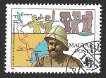 Stamps Hungary -  3073 - Centenario de la Expedición Africana de Samuel Teleki