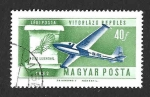 Stamps Hungary -  C211 - Historia de la Aviación