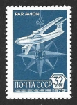 Stamps Russia -  C121 - Ilouchin IL - 76