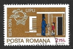 Stamps Romania -  2490 - Centenario de la Unión Postal Universal