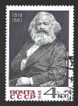 Stamps Russia -  3463 - CL Aniversario del Nacimiento de Karl Marx