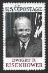 Stamps United States -  1383 - Dwight David Eisenhower