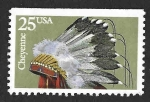 Stamps United States -  2501 - Adorno Indio