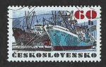 Stamps Czechoslovakia -  1832 - Navíos Comerciales Checoslovacos