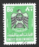Stamps United Arab Emirates -  97 - Escudo Nacional