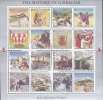 Stamps Europe - Gibraltar -  HISTORIA DE GIBRALTAR