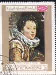 Stamps Asia - Yemen -  PINTURA-RUBENS- FRANCISCO IV GONZAGA