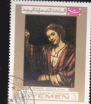 Stamps Asia - Yemen -  PINTURA-REMBRANDT