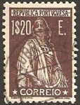 Stamps Portugal -  campesina