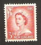 Stamps New Zealand -  isabel II