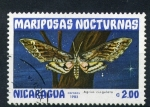 Stamps Nicaragua -  agrius cingulata