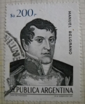 Stamps Argentina -  Belgrano