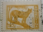 Stamps Argentina -  Puma