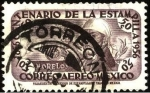 Stamps America - Mexico -  Morelos y cañón. Centenario de la primer estampilla. 1856-1956.