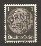 Stamps Germany -  mariscal hindenburg