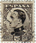 Stamps Spain -  Alfonso XIII
